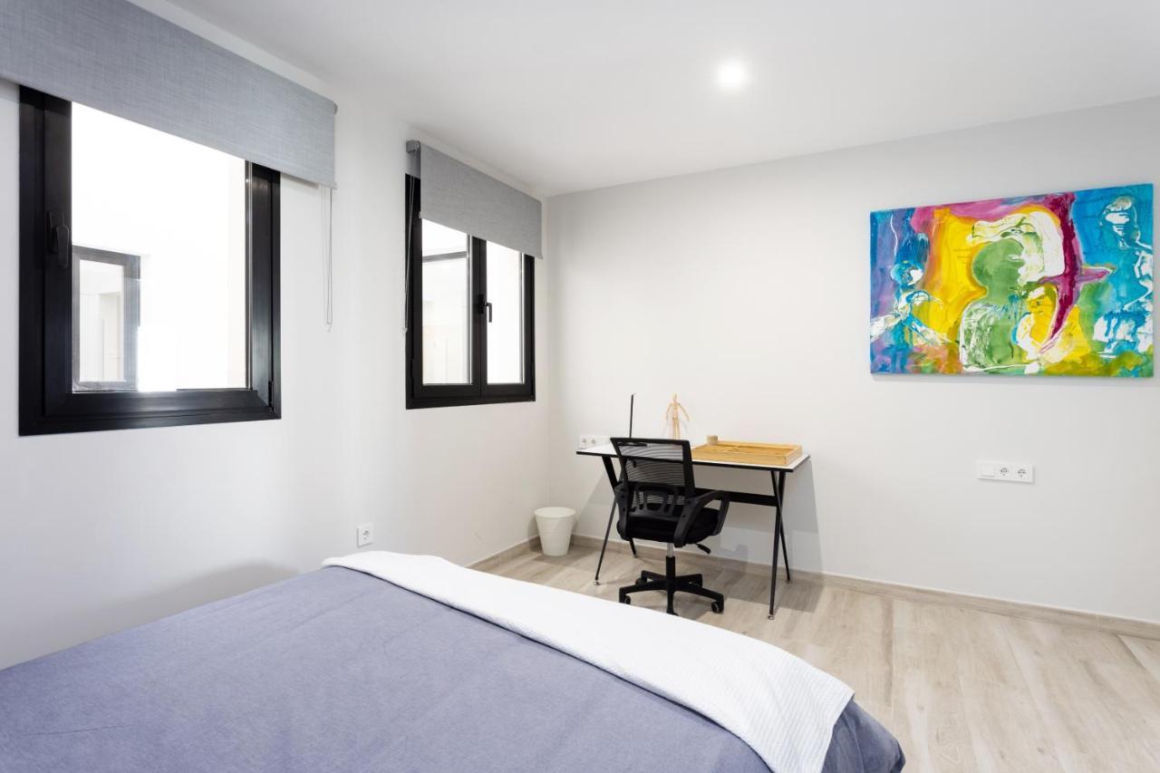 New 140M2 Loft-Style Flat At Town Heart, 3 Beaches Close Casa Leon El Medano  Ngoại thất bức ảnh
